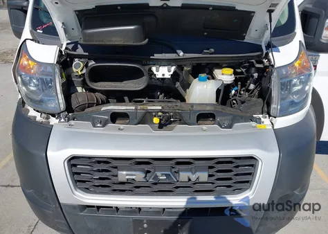 2019 Ram Promaster 2500 High Roof 136 Wb from USA, damaged, VIN 3C6TRVCG2KE520310